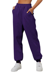 Women's High Waist Loose Track Pants