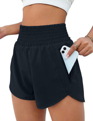 High Top Sports Running Yoga Shorts