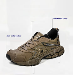 Men's Leather Sport Climbing Running Shoes