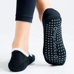 Open-Back Non-Slip Gym Socks