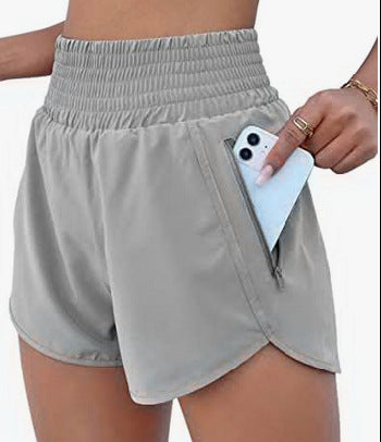 High Top Sports Running Yoga Shorts