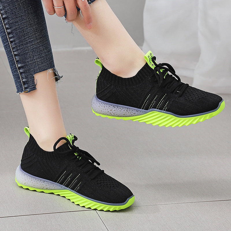 Sports Shoes with Neon Base