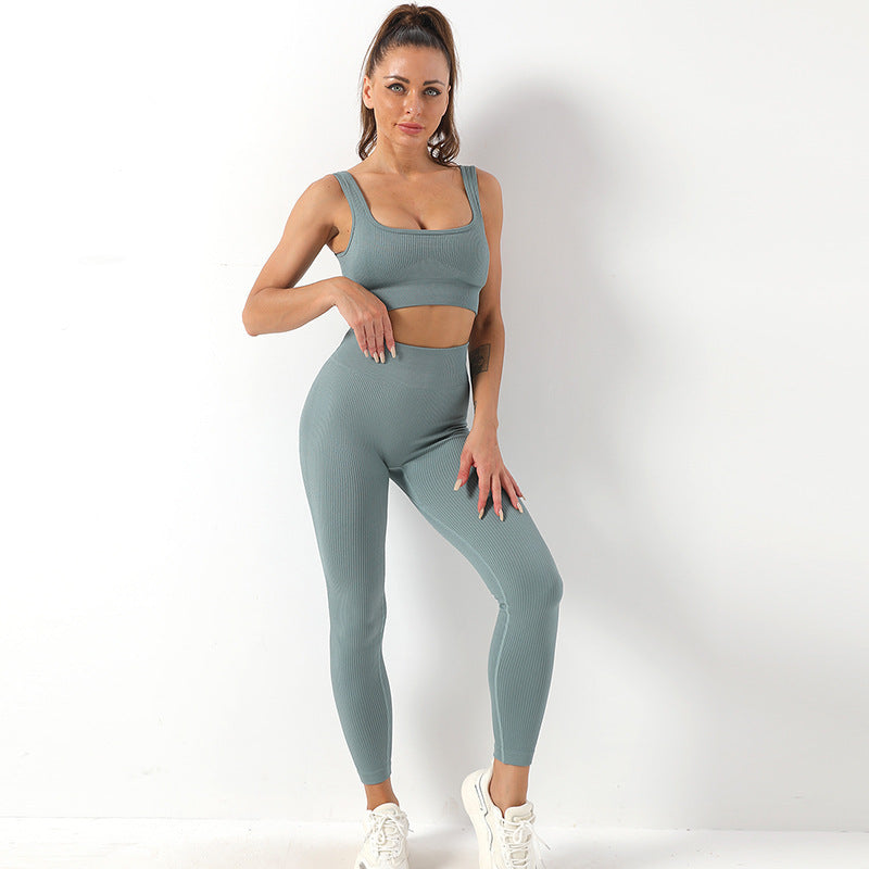 Thread Yoga Suit Seamless Bra And Butt Lifting High Waist Leggings