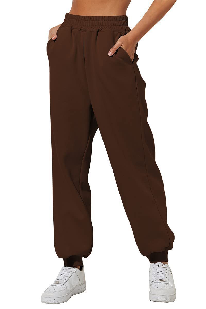 Women's High Waist Loose Track Pants