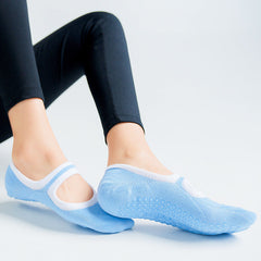 Open-Back Non-Slip Gym Socks