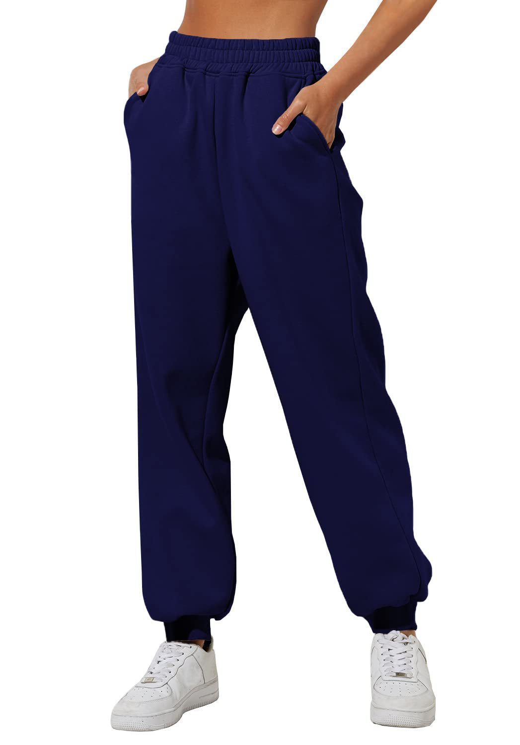 Women's High Waist Loose Track Pants