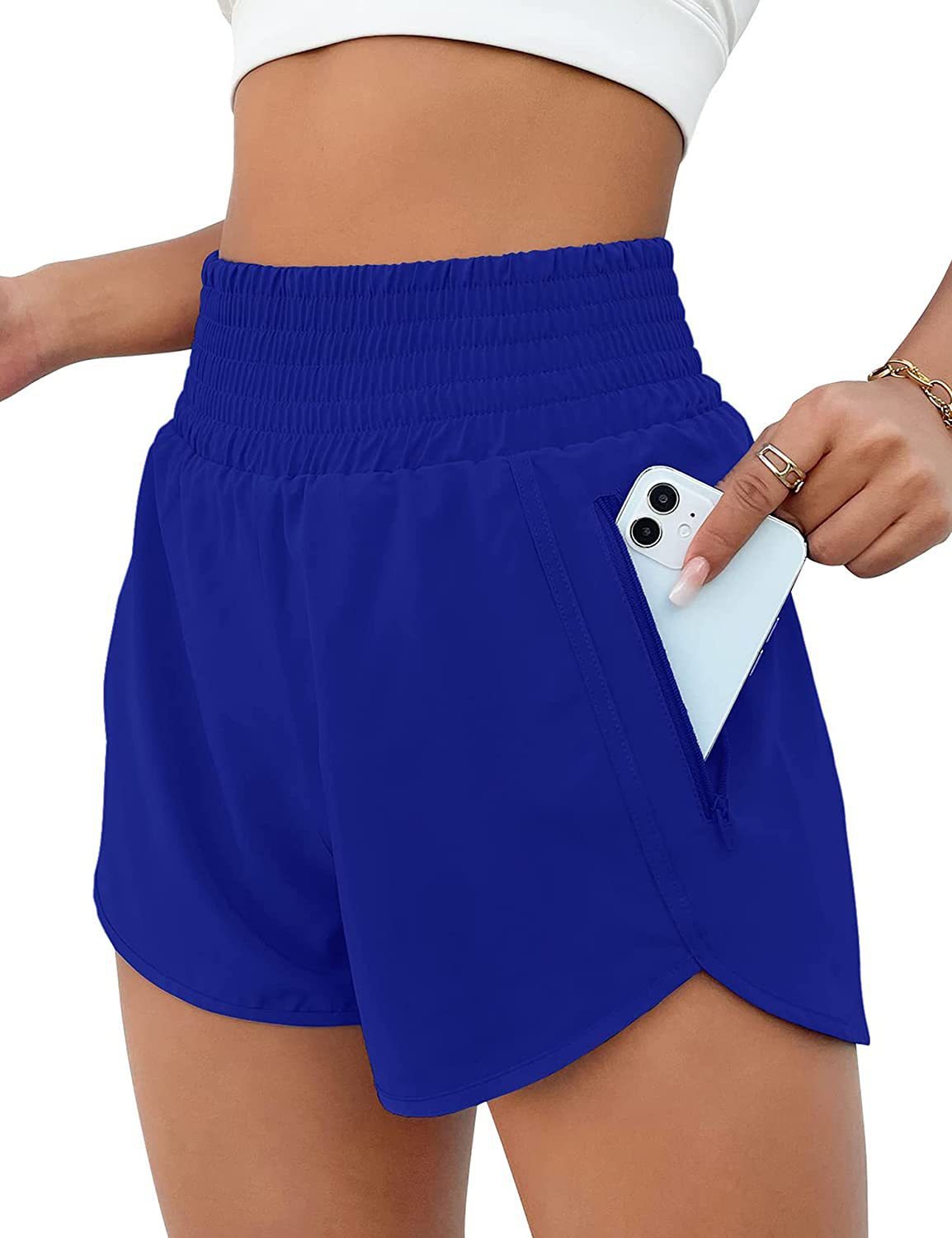 High Top Sports Running Yoga Shorts