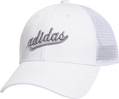 adidas Women's Mesh Back Snapback Cap Adjustable Fit Trucker Hat