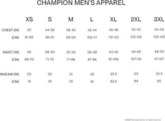 Champion Men'S Tshirt, Classic Long Sleeve