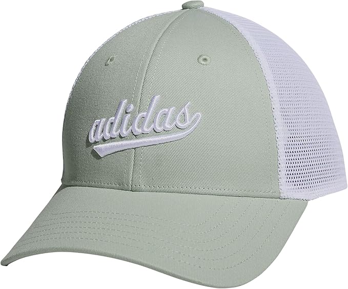 adidas Women's Mesh Back Snapback Cap Adjustable Fit Trucker Hat