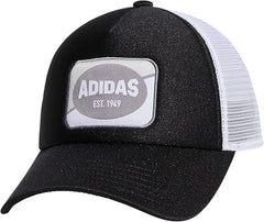 adidas Women's Foam Front Snapback Adjustable Fit Trucker Hat