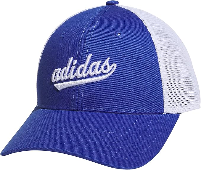 adidas Women's Mesh Back Snapback Cap Adjustable Fit Trucker Hat