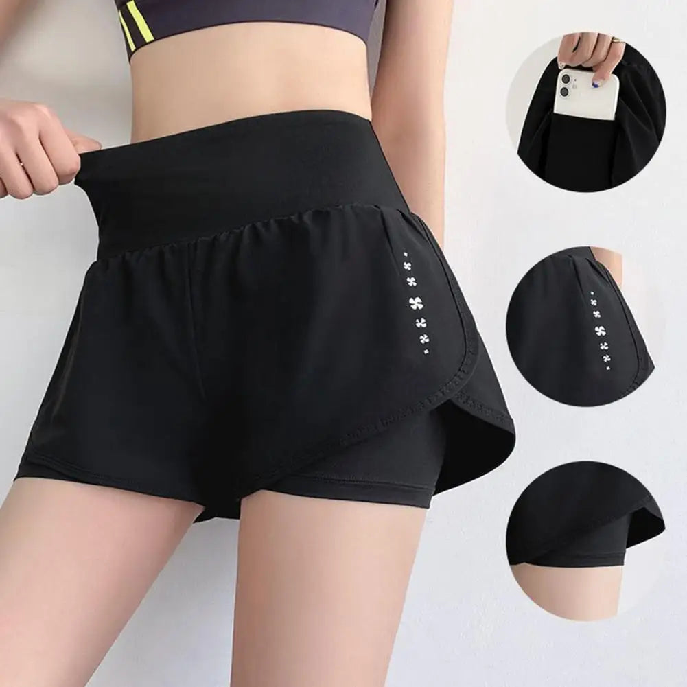 Women Yoga Shorts Breathable Quick Drying Sportswear