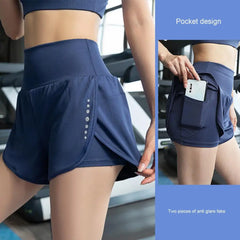 Women Yoga Shorts Breathable Quick Drying Sportswear