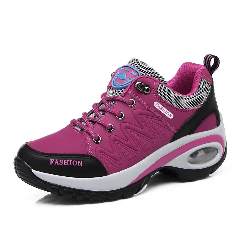 Ladies Sneakers Comfortable Breathable Platform Shoes