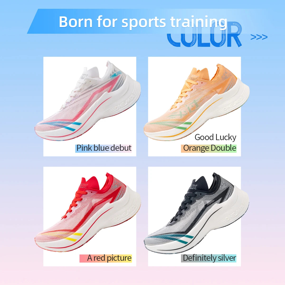 ONEMIX 2025 New Carbon Plate Marathon Running Shoe