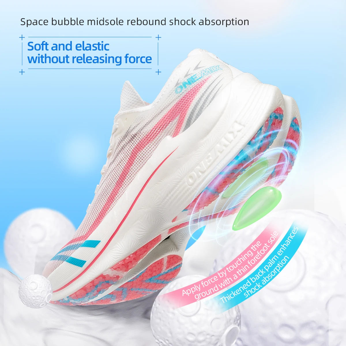ONEMIX 2025 New Carbon Plate Marathon Running Shoe