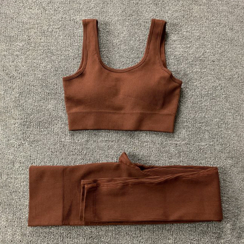 Thread Yoga Suit Seamless Bra And Butt Lifting High Waist Leggings