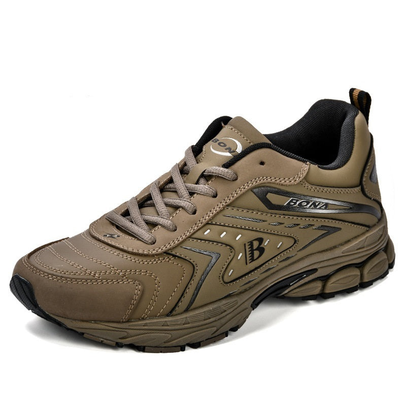 Men's Leather Sport Climbing Running Shoes